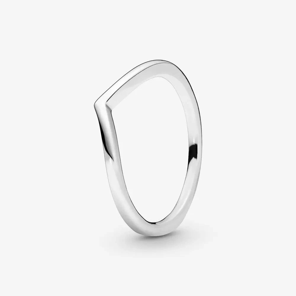 Silver Ring in Minimalist Design