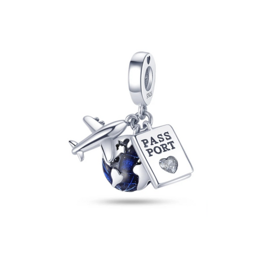 Global Traveler Charm