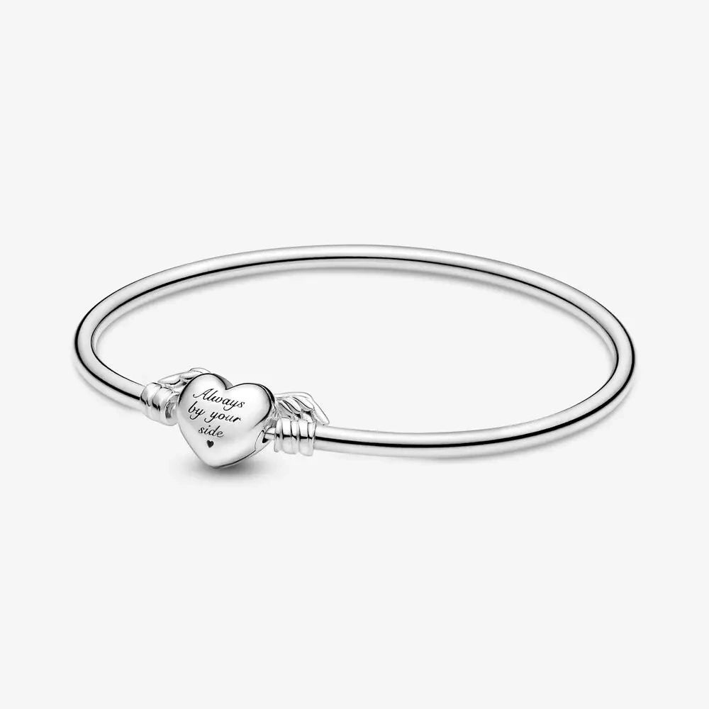 Always by Your Side Heart Clasp Bracelet