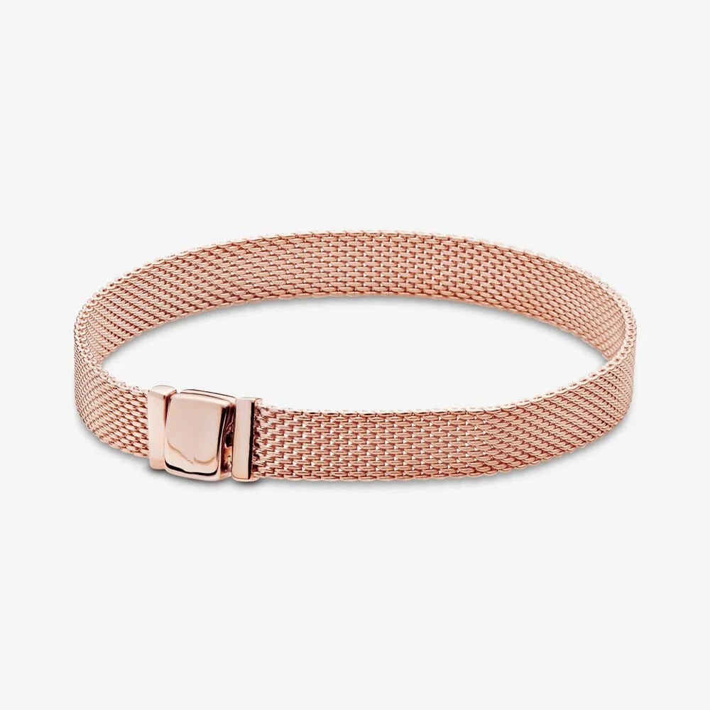 Rose Gold Mesh Bracelet